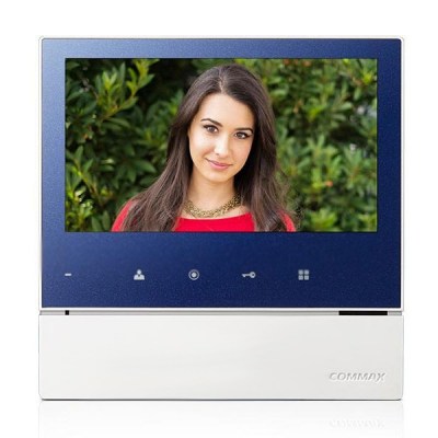 Commax CDV-70H2/VZ (синий) Цветной домофон с подключением к подъезду